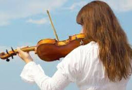 навчаю грі на скрипці