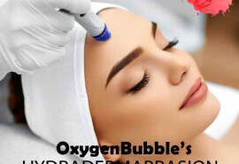 HydraDermabarsion facial cleansing