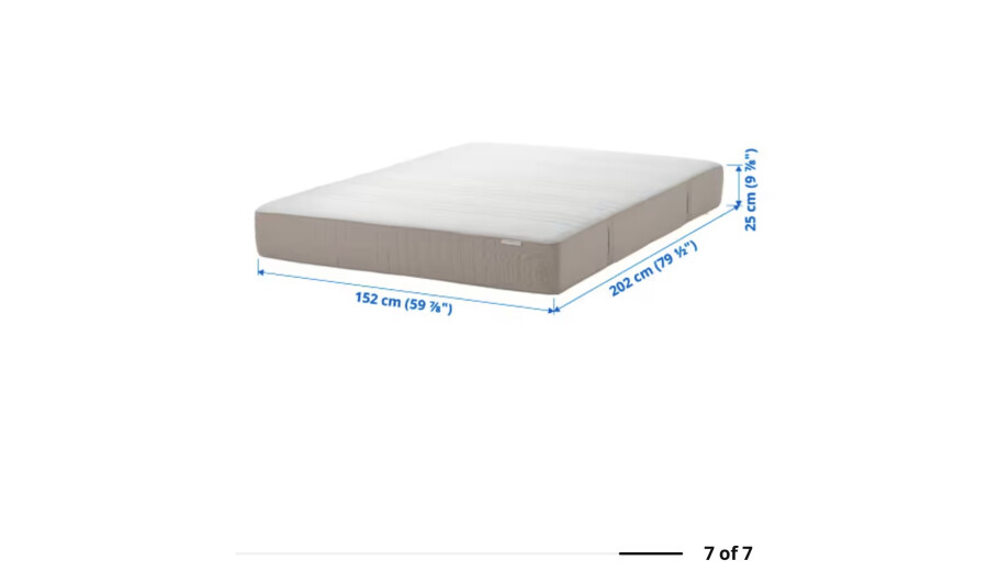 Продаю Матрац Queen Size -50% IKEA - 