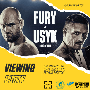 Usik vs Fury. Viewing & Party in New York