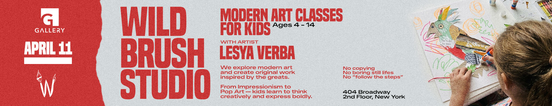 WILD BRUSH STUDIO WITH LESYA VERBA