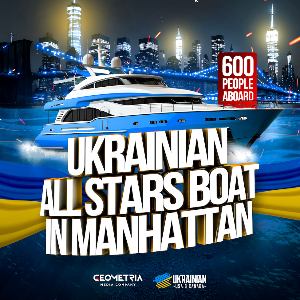 UKRAINIAN ALL STARS BOAT IN MANHATTAN