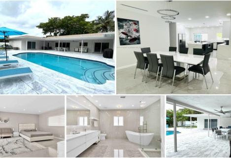 Розкішний будинок біля басейну