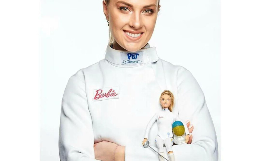 Olga Harlan was the prototype of the Barbie fencer - 