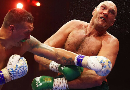 Usyk received the award for the best fight of the year
