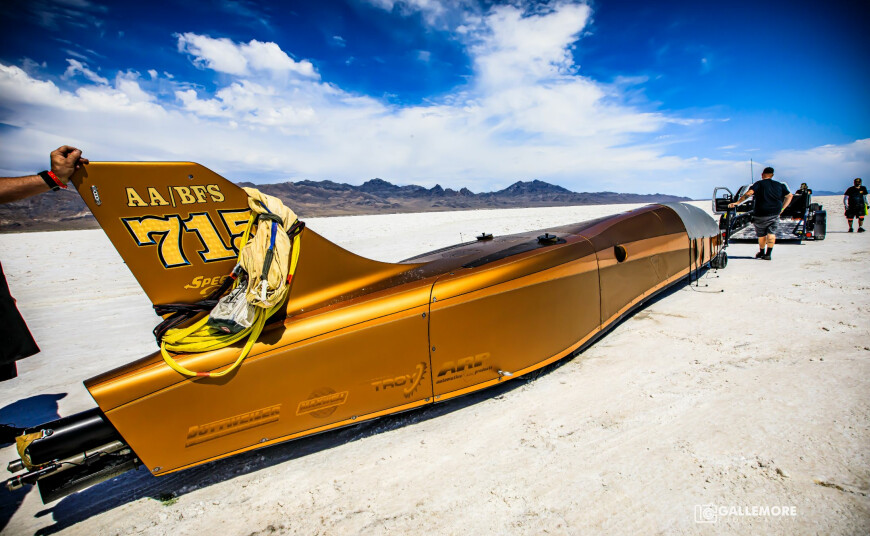 More than 700 km/h: a new speed record for a car is set in the USA - 