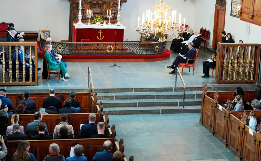 У Данії відбулася літургія за Україну за участі короля Фредеріка Х - 