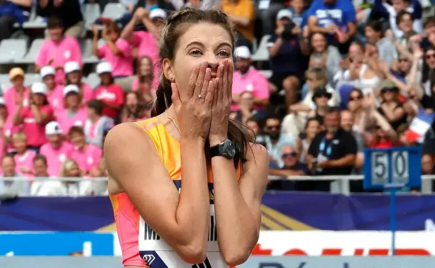 Ukrainian high jumper sets new world record at Paris Diamond League - 