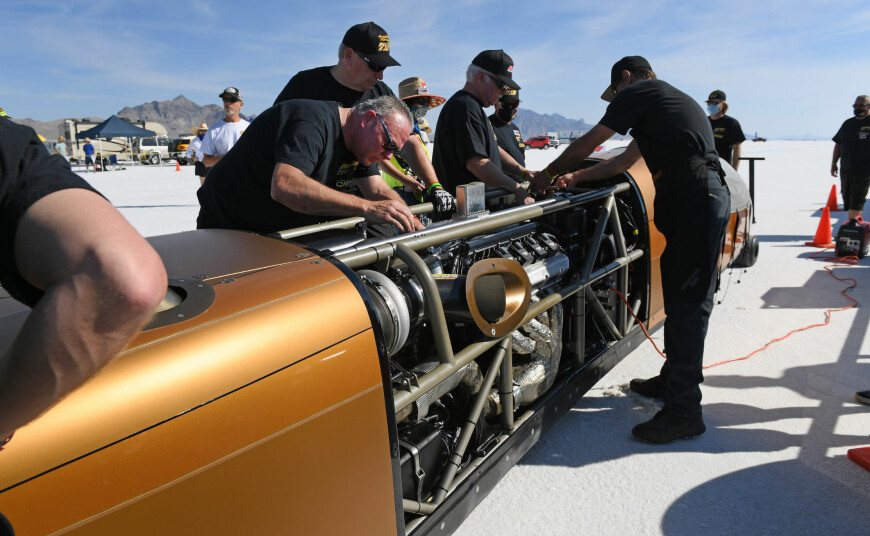 More than 700 km/h: a new speed record for a car is set in the USA - 