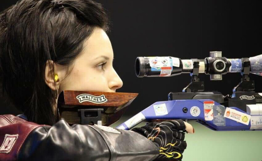 Viktoriia Rybovalova from Dnipropetrovs'k region wins gold medal at the World Shooting Championships - 