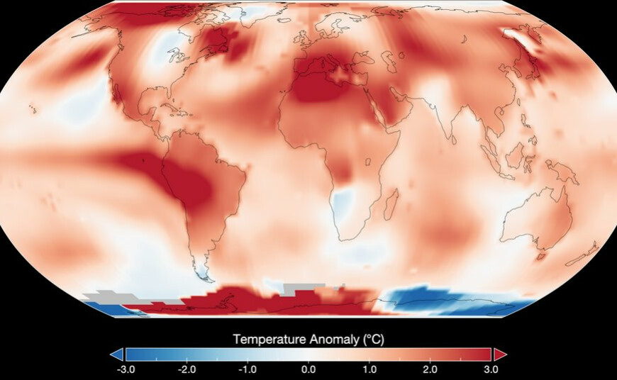 This year's July was the hottest in 143 years - NASA - 