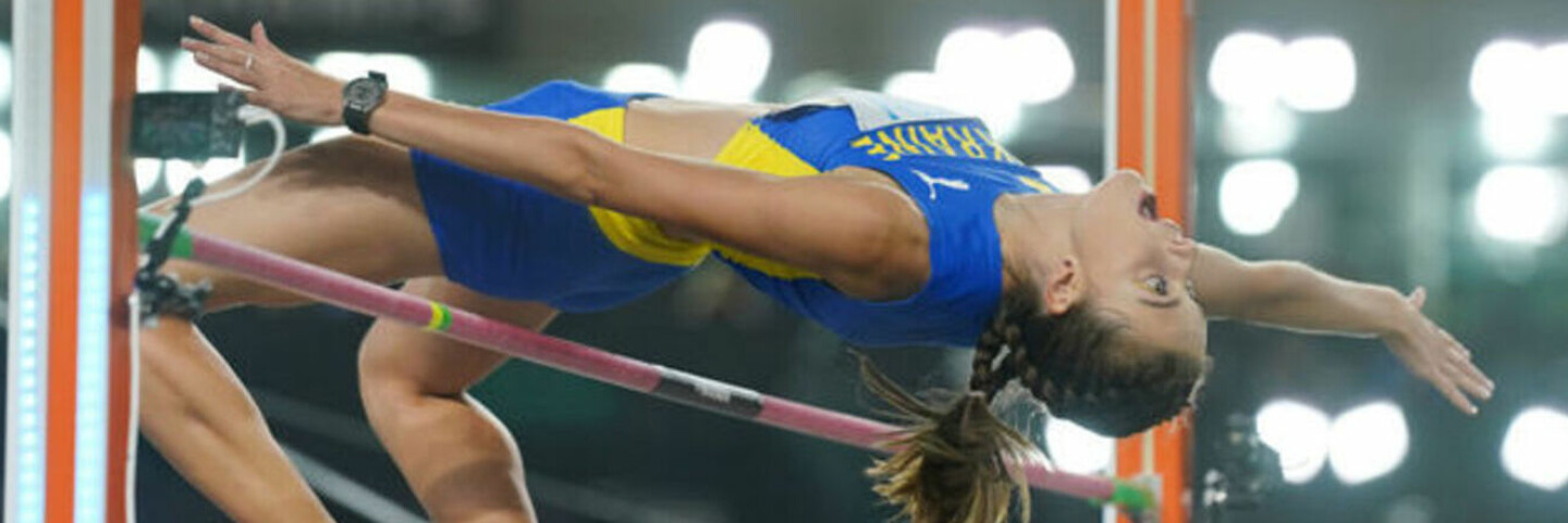 Ukrainian high jumper sets new world record at Paris Diamond League