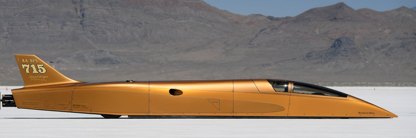 More than 700 km/h: a new speed record for a car is set in the USA