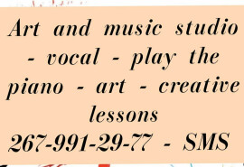 Запрошуємо на творчі цікаві уроки музики та малювання для дітей та для дорослих