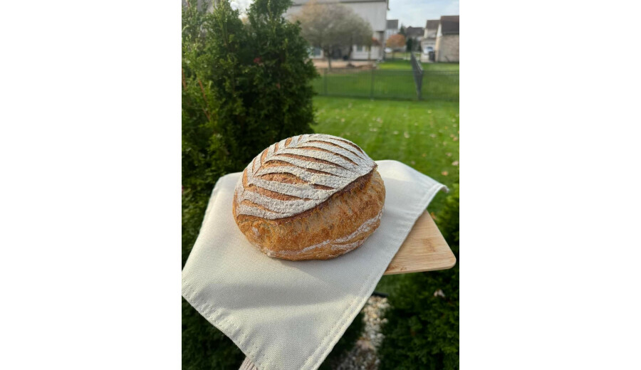 Бездріжджовий домашній хліб -