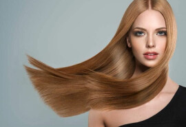 Кератинове випрямлення волосся