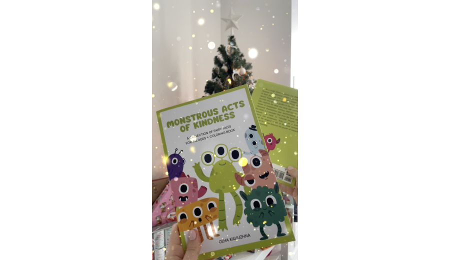 Дитяча книжка-розмальовка -