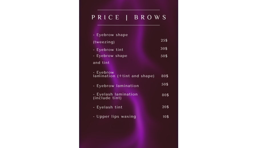 BROW & MAKEUP ARTIST - 