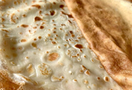 Готую домашні молочні млинці