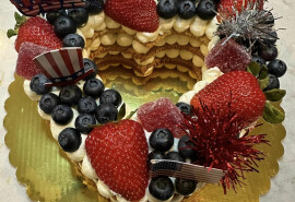 Здивуйте своїх друзів та близьких патріотичним десертом від Berry Sweet Boutique .