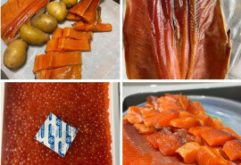 Дика океанська червона ікра